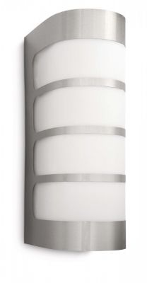 Philips Wandleuchte Fence Edelstahl Wandaussenleuchte Aussenleuchte