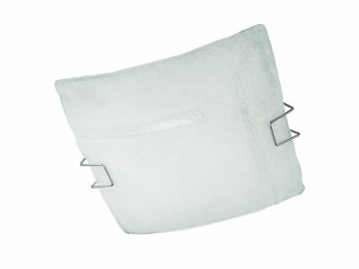 Glas Deckenleuchte Dekorglas 30x30x9cm E27 LED einsetzbar