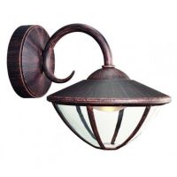 Massive LED Massive LED Wandaußenleuchte Kassel 1x E27 bis 100W Outdoor Metall LED geeignet