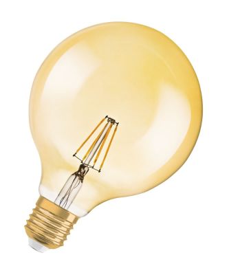 Osram LED Globe Lampe Vintage 1906 Dekorativ Glühbirne E27 Leuchtmittel 2,8W warmweiß