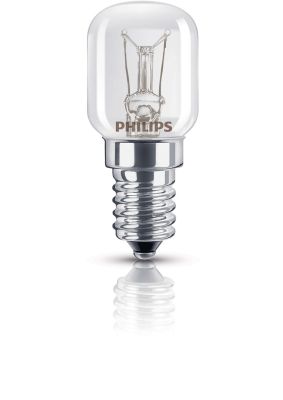 Philips Speziallampe Ofenlampe Ofen klar E14 kurz 26W bis 300° T25