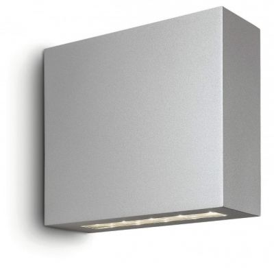 Philips Ledino LED Wandaussenleuchte Treeline Up- & Downlight Grau