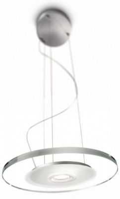PHILIPS Ledino LED Pendelleuchte Glas Durchmesser 30cm Lichtfarbe einstellbar