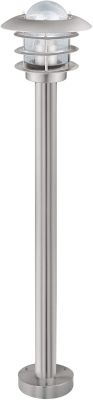 Eglo Wegeleuchte IP44 Edelstahl Glas Höhe 95cm Außenleuchte IP44