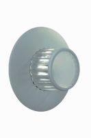 Halogen Wandaussenleuchte Halogen Wandaussenleuchte Hampshire G9 230V Facetten IP44 Aluminium Grau