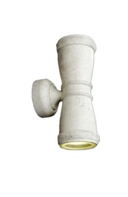 Halogen Wandaußenleuchte 2-flg. Außenlampe Energiespar Up & Down