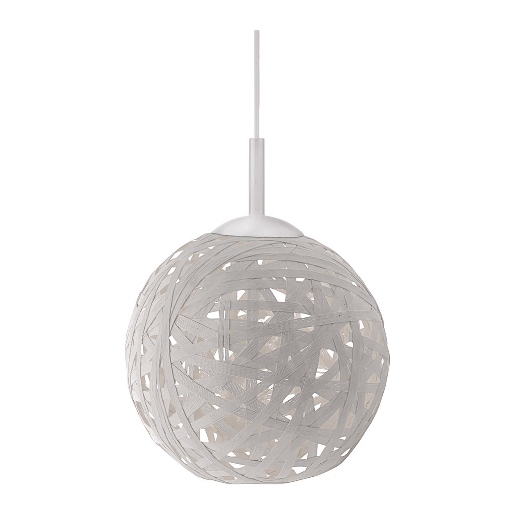 Leuchten Direkt Pendelleuchte Kugel Ø 40cm LED tauglich Weiss